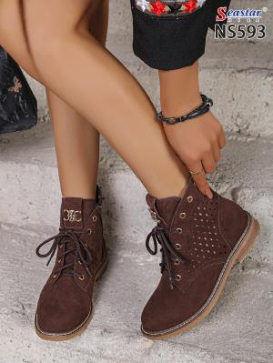 NS593 BROWN真皮8pairs